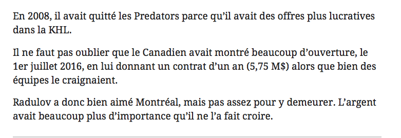 Renaud Lavoie doit arrêter la DROGUE...FORTE...