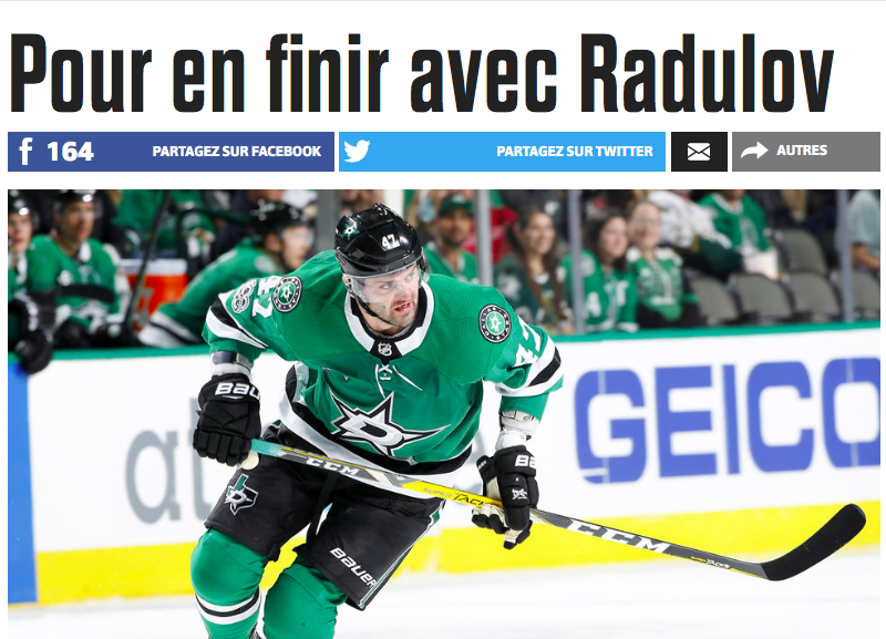 Renaud Lavoie doit arrêter la DROGUE...FORTE...