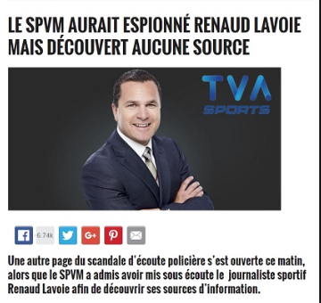 Renaud Lavoie JURE...Que PERSONNE ne sera CONGÉDIÉ..