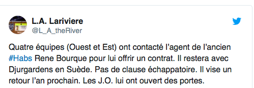 Rene Bourque de retour à Montréal???? HAHA!!!