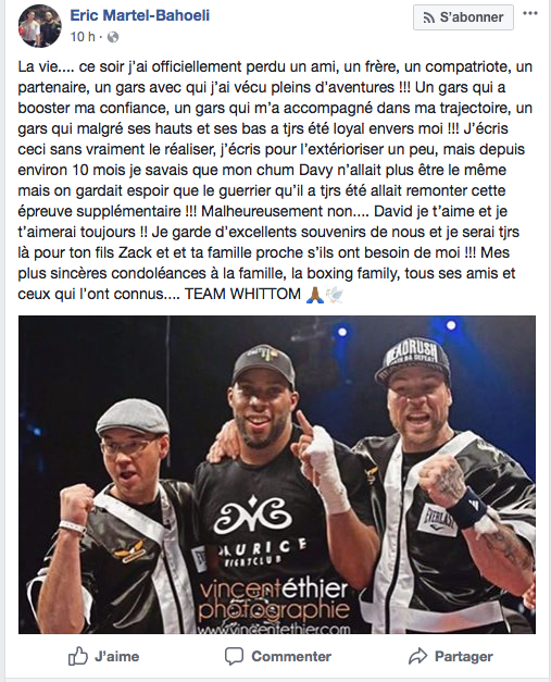 Repose en paix Dave...