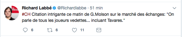 Richard Labbé ALLUME...John Tavares à Montréal!!!!!!