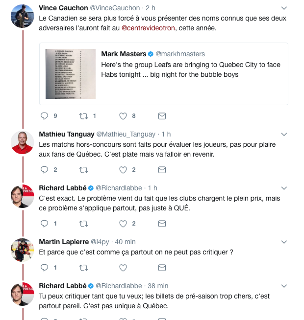 Richard Labbé répond aux PLEUREUSES de Québec..