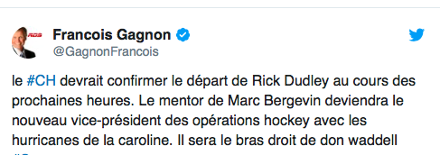 Rick Dudley...est celui qui a DÉTRUIT le CH..