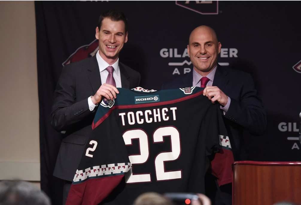 Rick Tocchet a déjà fait une demande à son DG...