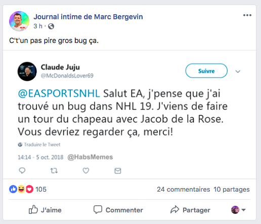 Rire de Jacob de la Rose..Aux prises avec des problèmes cardiaques...