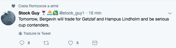Ryan Getzlaf....Et Hampus Lindholm...