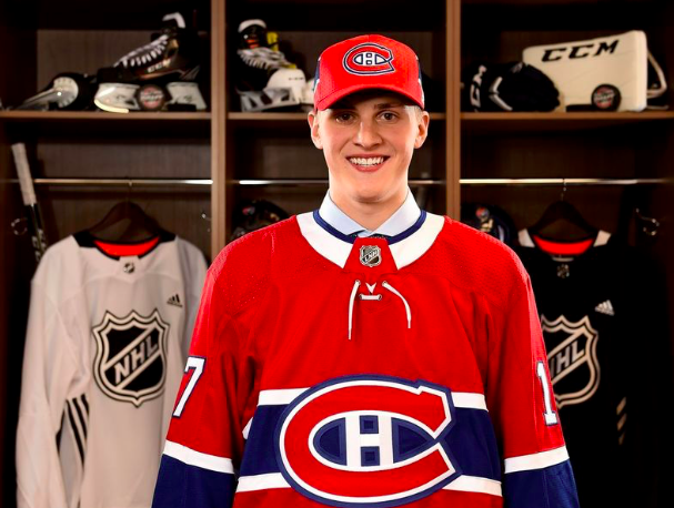 Ryan Poehling a CHOKÉ...Cayden Primeau a CHOKÉ..