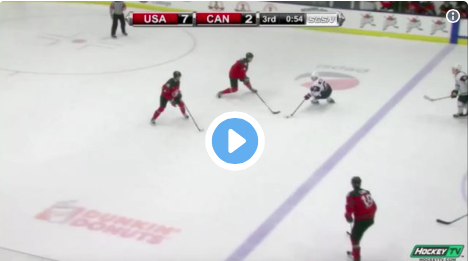 Ryan Poehling a été DISCRET pendant que ses USA DÉTRUISAIENT le Canada...mais...