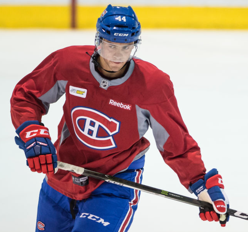 Ryan Poehling est déjà en avance sur Mccarron...