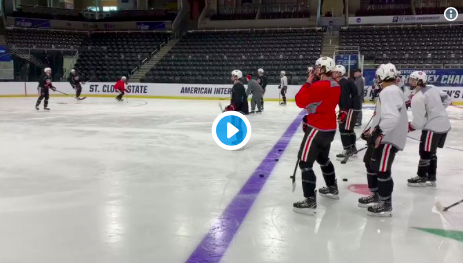 Ryan Poehling est sur la glace..