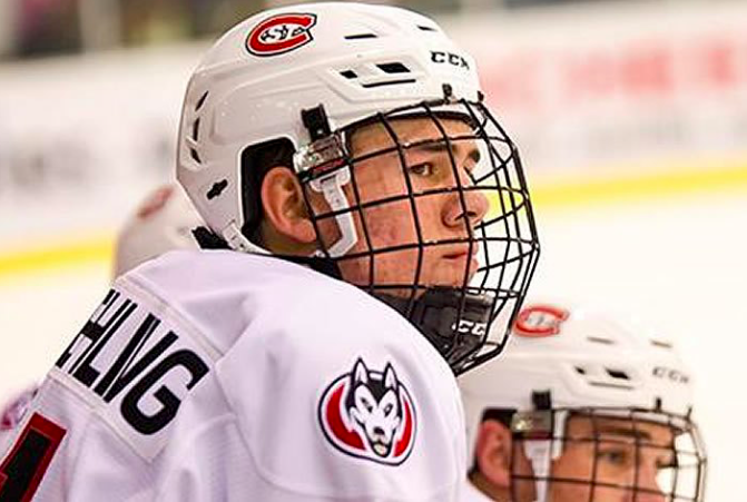 Ryan Poehling ne fait partie des CO-CAPITAINES de son université?????