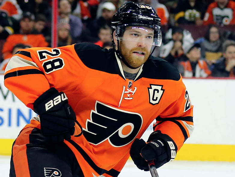 SCANDALE à PHILLY!! Claude Giroux n'est plus un CENTRE..