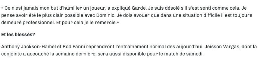 Séduit parce que c'est le seul club qui le voulait?