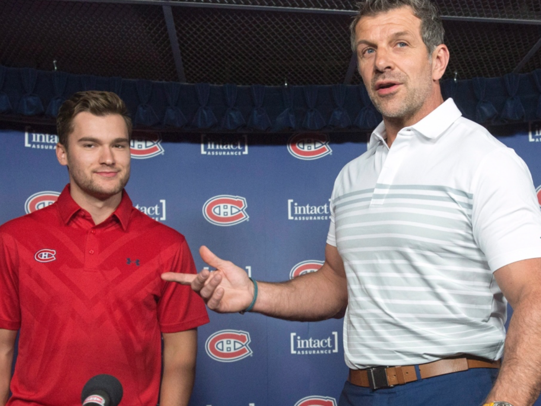 Selon la Gazette, pas une bonne idée Drouin comme premier centre...