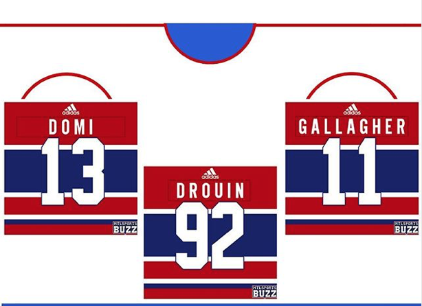 Selon NHL, le premier trio du Canadien...