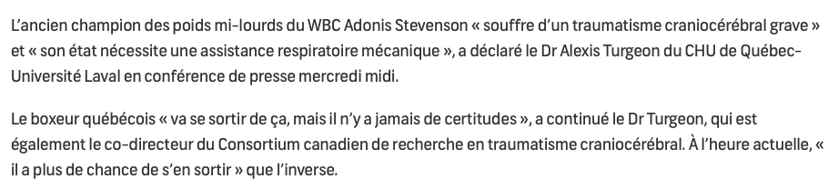 Selon un ami d'enfance d'Adonis Stevenson..