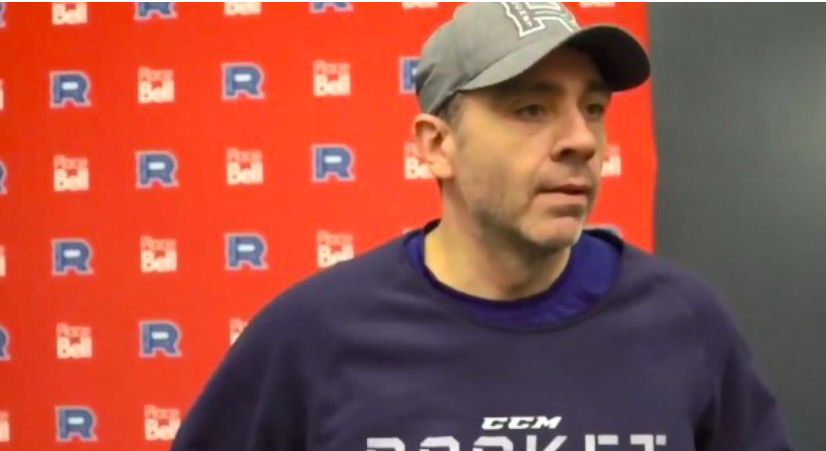 Selon un joueur québécois du Rocket...Joël Bouchard TAPE déjà sur les NERFS des joueurs.