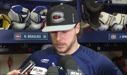 Semaine STRESSANTE pour Nathan Beaulieu....