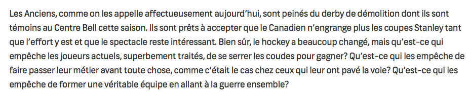 Serge Savard....C'EST TA FAUTE!!!!!!