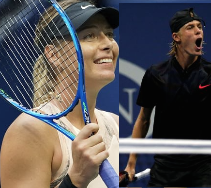 Shapovalov et Sharapova se DATENT déjà???? BEN NON!!!!