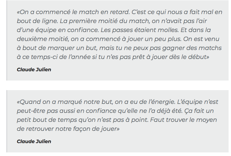 Shea Weber est TELLEMENT FINI...que...
