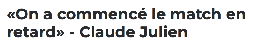 Shea Weber est TELLEMENT FINI...que...