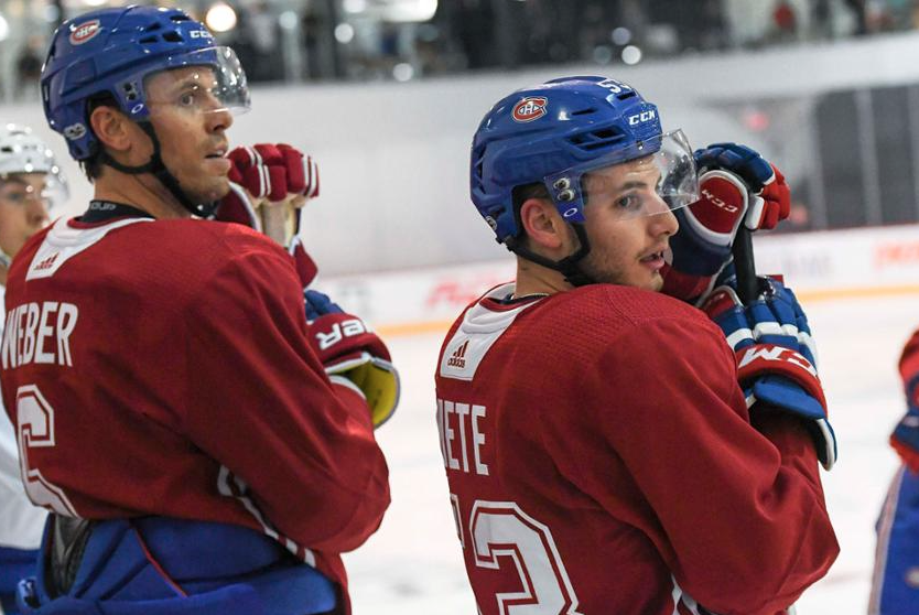 Shea Weber s'est bel et bien porté volontaire pour héberger Victor Mete pendant l'année..