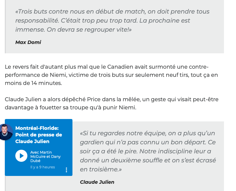 Shea Weber voulait VISER Jonathan Drouin....