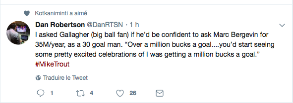 Si Brendan Gallagher faisait 35 M$ par année...