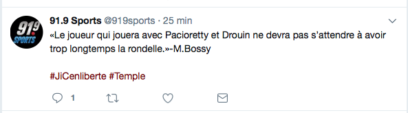 Si Chucky joue avec Pacioretty et Drouin...il VA PÉTER une COCHE...