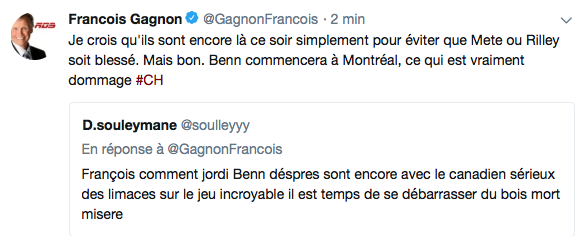 Si Francois Gagnon a raison...