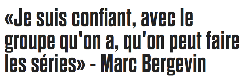 «Si j'avais fait ces échanges, vous m'auriez traité d'idiot».
