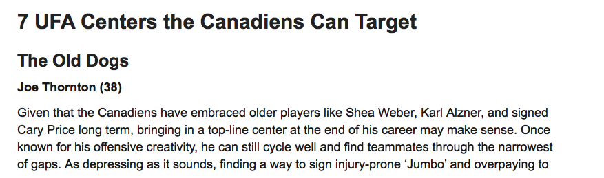 Si Marc Bergevin CHOKE dans le dossier TAVARES.