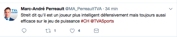  Si Mark Streit fait son FRAIS comme ça..