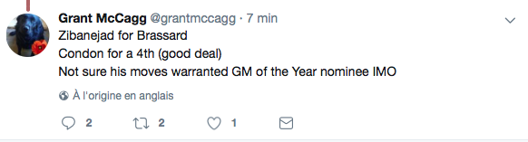 Si on comprend bien...Il faut être incompétent pour être nominé pour le DG de l'année..