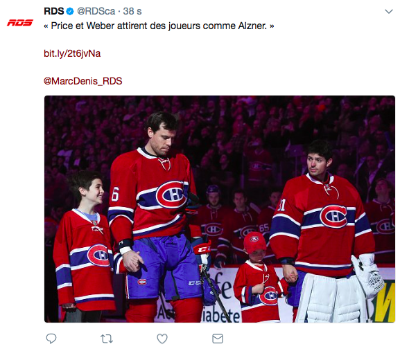 Si PK Subban était resté... Carey Price n'aurait pas signé..