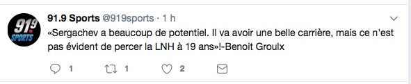 Si seulement Martin Reway avait pu avoir...