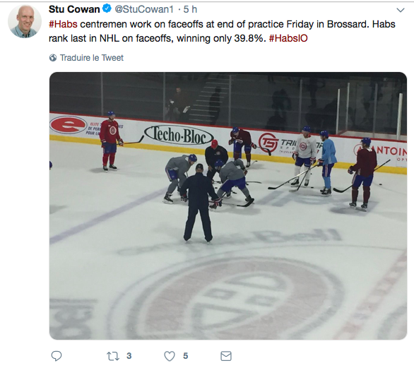 Si Tomas Plekanec excelle aux mises au jeu demain..