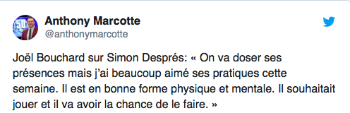 Simon Després a arrêté de faire le PARTY? Ou il fait le PARTY avec JOJO Bouchard?????