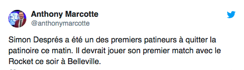 Simon Després a arrêté de faire le PARTY? Ou il fait le PARTY avec JOJO Bouchard?????