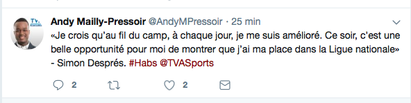 Simon Després est sur la DROGUE FORTE..