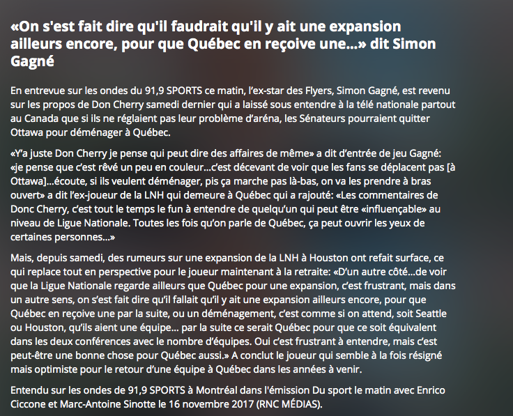 Simon Gagné a vraiment DIT ça?????n HAHAHAHAHAHAHAHAHA!!!!