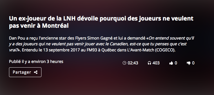 Simon Gagné veut nous dire que les IMPÔTS ne sont pas la raison qui explique pourquoi Montréal est évitée par les AGENTS LIBRES....