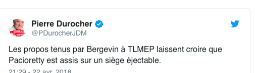 Son nom circule à Calgary, Edmonton et au Minnesota...