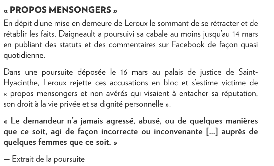 Stéphane Langdeau ne voulait même pas protéger son chum Stéphane Leroux..