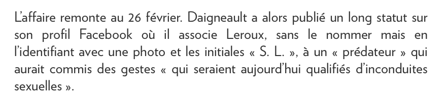 Stéphane Langdeau ne voulait même pas protéger son chum Stéphane Leroux..