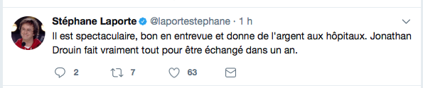 Stéphane Laporte HUMILIE encore le CH...HAHA!!!