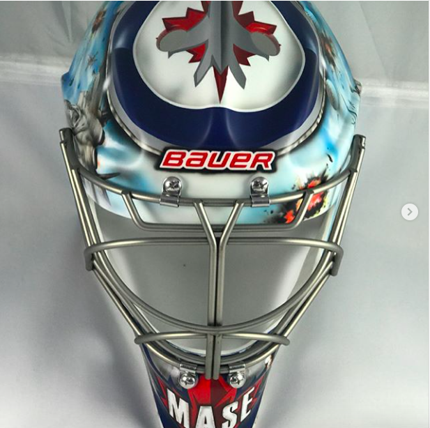 Steve Mason.. A voulu rendre HOMMAGE aux forces canadiennes..