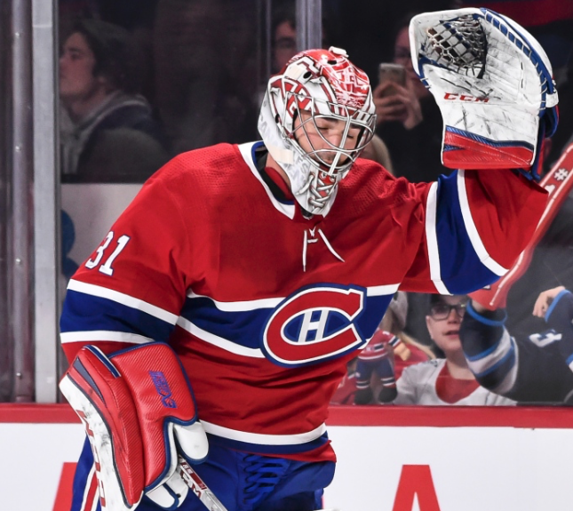 Sur 500 joueurs, 30% pensent que Carey Price...